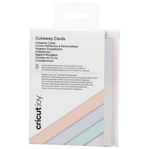 Cricut Joy™ Cutaway Cards set kartica pastelna, ruža, svijetloplava, metvica slika