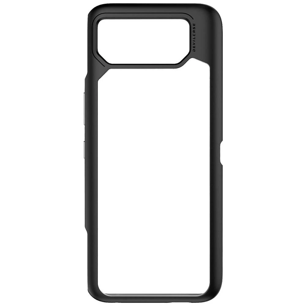 Asus DEVILCASE ROG Phone 6 Guardian Case stražnji poklopac za mobilni telefon Asus ROG Phone 6 prozirna, crna slika