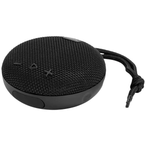 STREETZ CM763 Bluetooth zvučnik AUX, funkcija govora slobodnih ruku, prijenosni, vodootporan crna slika