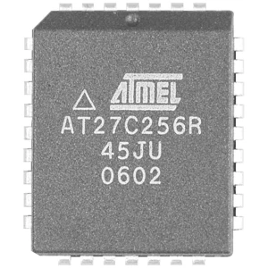 Microchip Technology AT27C512R-45JU memorijski IC PLCC-32 PROM 0.512 MBit 64 K x 8  Tube slika