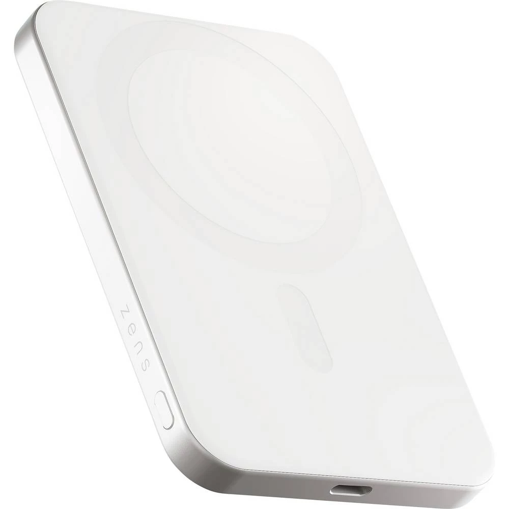 ZENS ZEPP05W/00 powerbank (rezervna baterija) 5000 mAh Qi Wireless Charging Li-Ion USB bijela slika