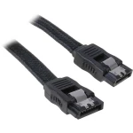 Tvrdi disk Priključni kabel [1x 7-polni ženski konektor SATA - 1x 7-polni ženski konektor SATA] 0.30 m Crna Bitfenix