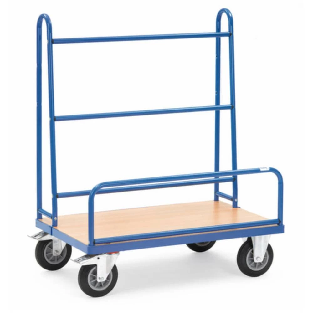 Fetra Hauptartikel 4411 kolica za prijevoz ploča čelik obložen s prahom Opterećenje (maks.): 500 kg slika