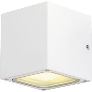 Vanjsko zidno svjetlo Štedna žarulja, LED GX53 18 W SLV Sitra Cube 232531 Bijela slika