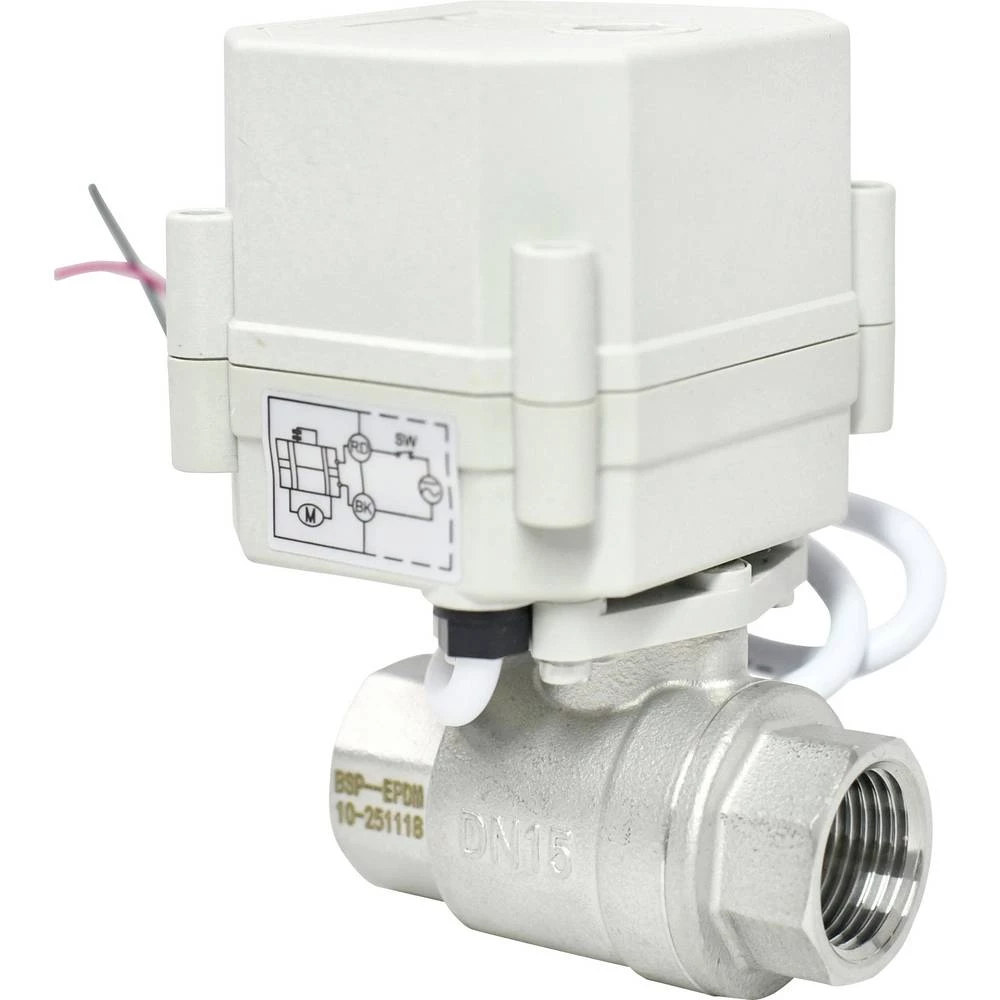 TRU COMPONENTS TC-A20-T15-S2-C kuglični ventil sigurnosni 0 do 10 bar slika