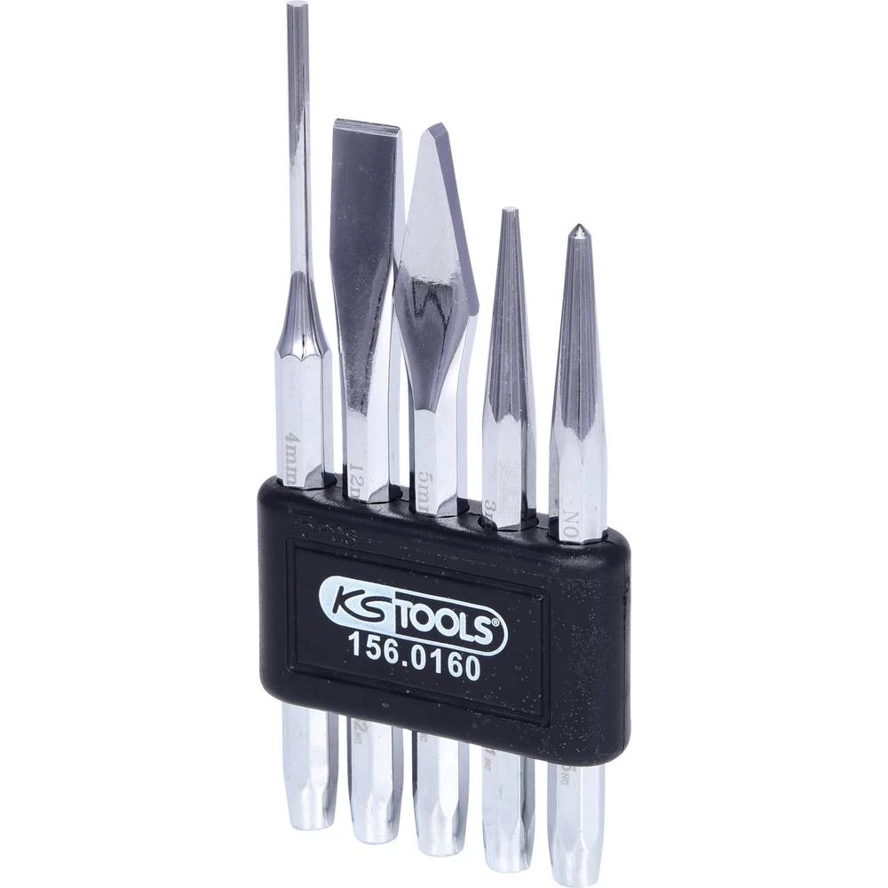 KS Tools Set izbijača, dlijeta i središnjeg izbijača, 5 kom 1560160 slika
