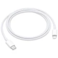 Apple iPad/iPhone/iPod/iMac/MacBook/MacPro kabel za punjenje/podatkovni kabel [1x muški konektor USB-C™ - 1x muški konektor Apple dock lightning] 1 m bijela slika