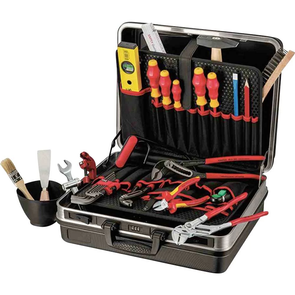 Knipex neu 0307082 sanitarno kovčeg za alat, opremljen slika