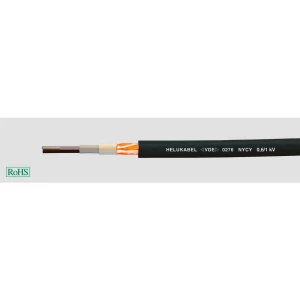 Helukabel 32214-500 podzemni kabel NYCY 4 x 1.50 mm² crna 500 m slika