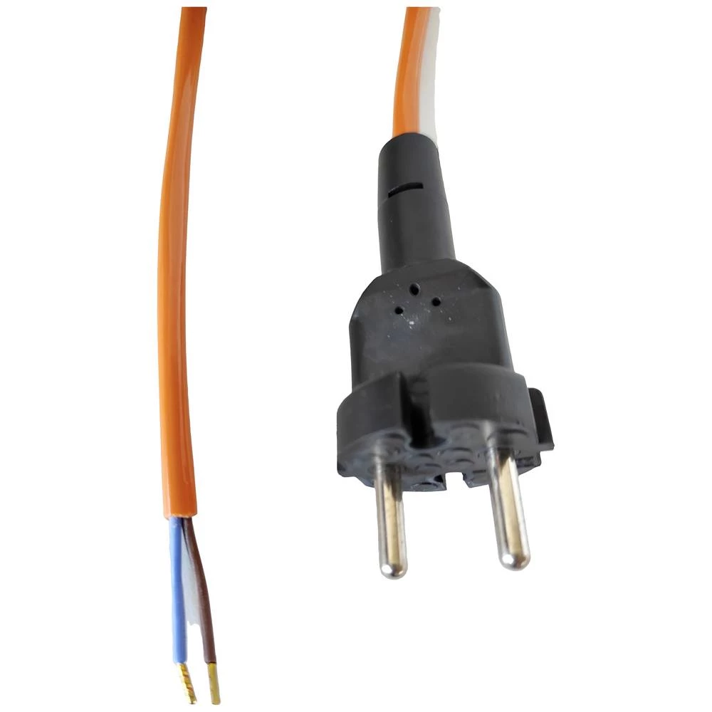 Helukabel 84665-1 priključni kabel H05BQ-F 2 x 1 mm² narančasta 1 St. slika