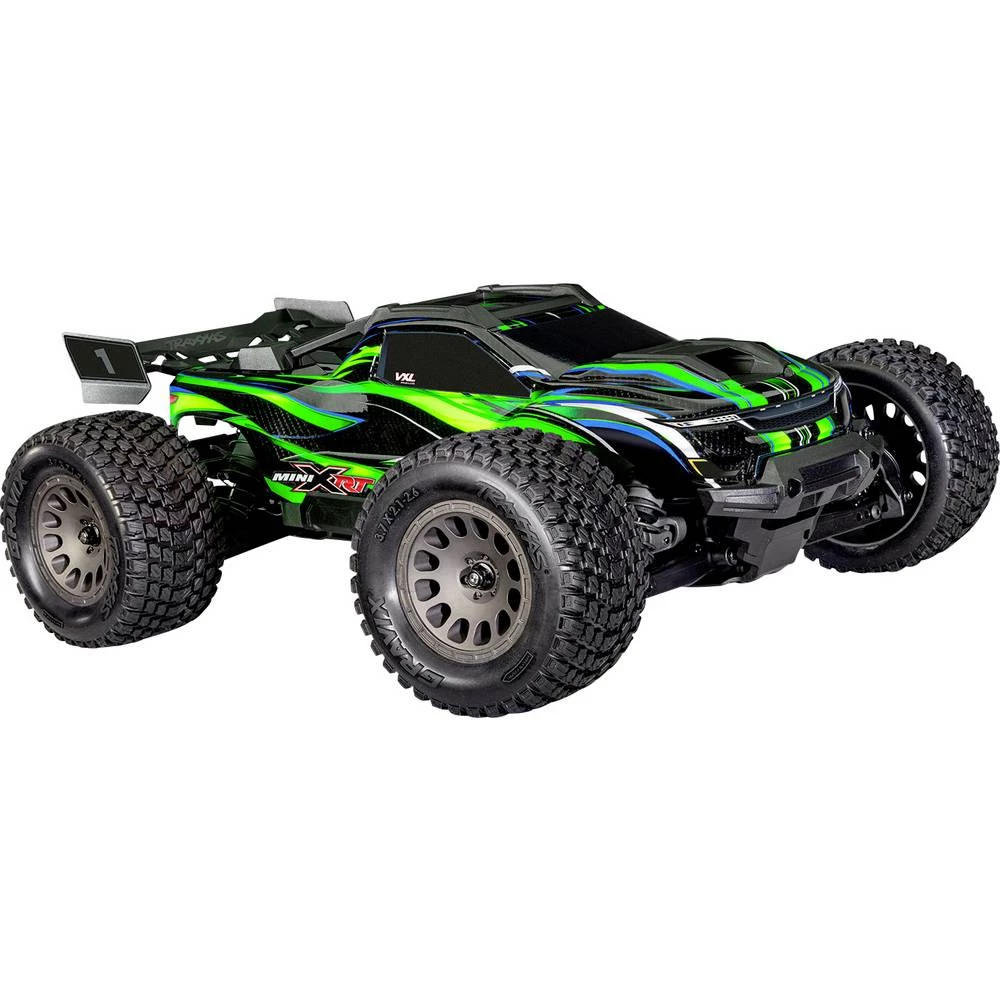 Traxxas Mini XRT VXL-3s zelena bez četkica 1:10 RC model automobila električni monstertruck pogon na sva četiri kotača ( slika