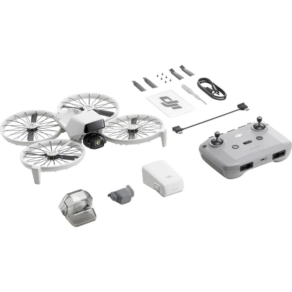 DJI Flip (DJI RC-N3) kvadrokopter 100% RtR zrakoplovna kamera crna, bijela slika