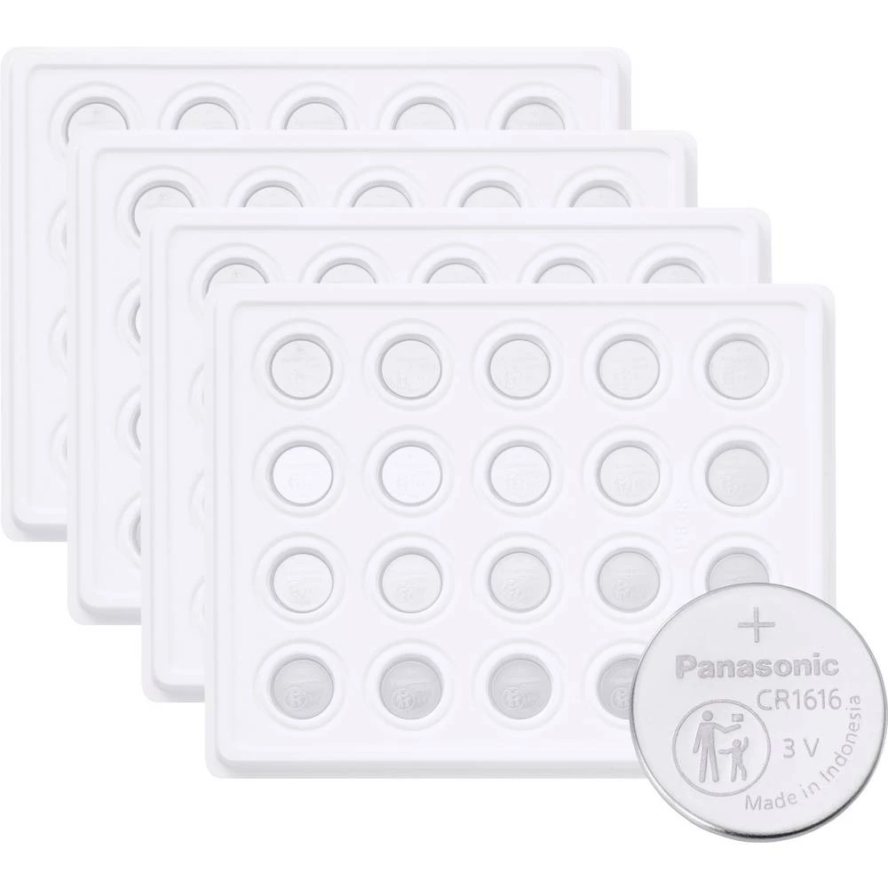 Panasonic gumbasta baterija CR 1616 3 V 1200 kom. 55 mAh litijev CR1616 slika