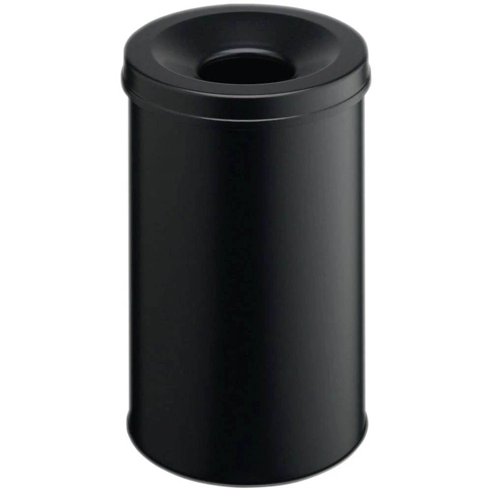 Durable Safe 330601 koš za smeće 30 l (Ø x V) 315 mm x 492 mm metal crna 1 St. slika