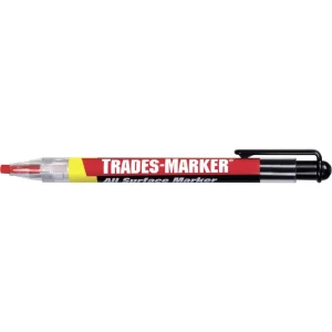 Markal Trade Marker Starter Pack 96132 trajni marker crvena 3.8 mm 1 kom/paket slika