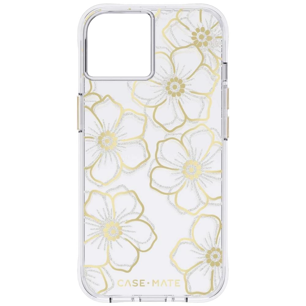 Case-Mate Floral Gems Pogodno za model mobilnog telefona: iPhone 14, iPhone 13, prozirna Case-Mate Floral Gems case Apple iPhone 14, iPhone 13 prozirna slika
