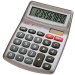 Stolni kalkulator GENIE 540 Siva Zaslon (broj mjesta): 10 solarno napajanje, baterijski pogon (Š x V x d) 105 x 30 x 140 mm