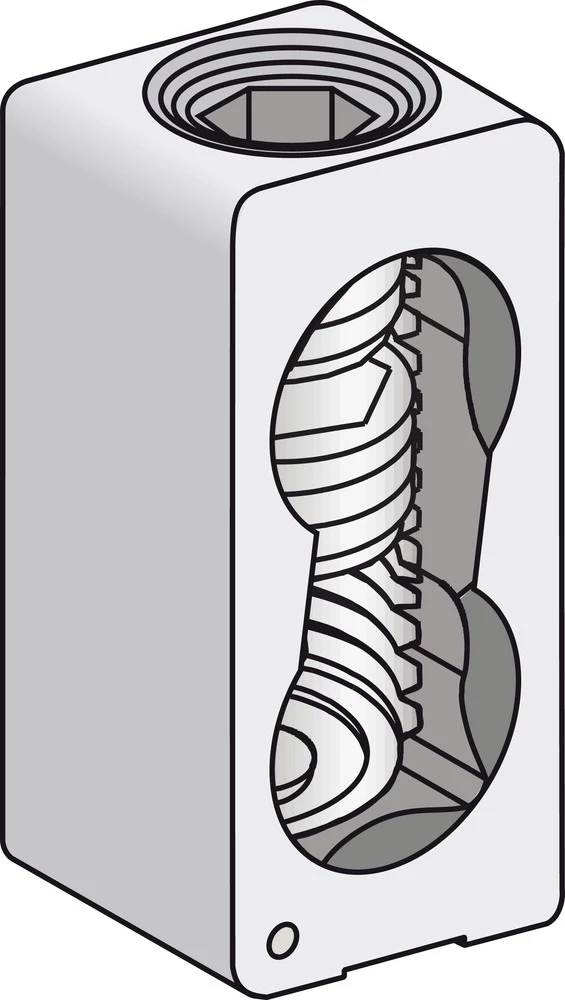 Okvirna stezaljka 600 A Schneider Electric AL600LS52K3 1 ST slika