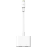 iPhone Audio kabel/Kabel za punjenje [1x Muški konektor Apple Dock Lightning - 2x Utičnica Apple Lightning] Bijela Belkin