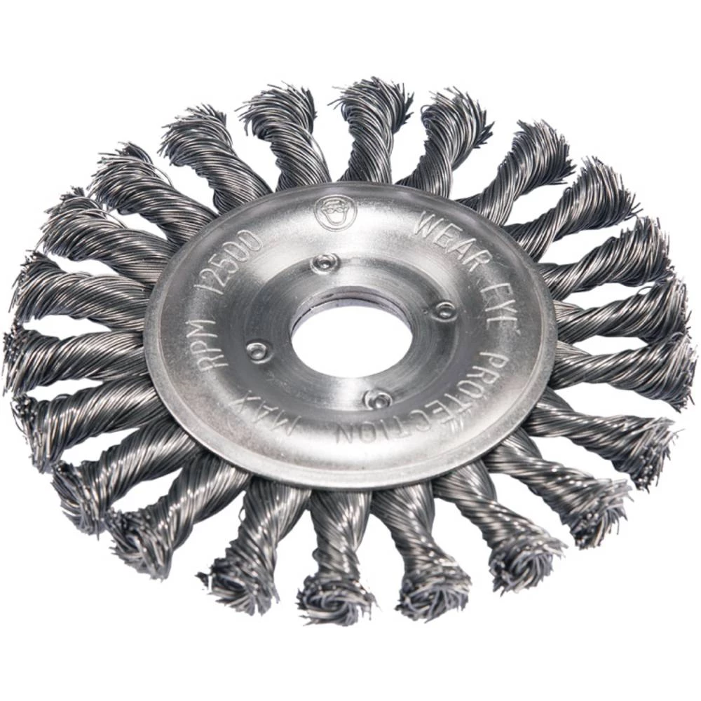 KS Tools 340.0041 Okrugla četka od čelične žice 0,5 mm, Ø 100 mm slika