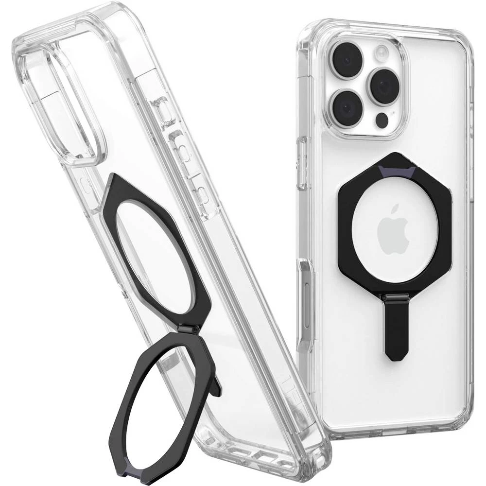 Urban Armor Gear Plyo XTE stražnji poklopac za mobilni telefon Apple iPhone 16 Pro Max prozirna, crna induktivno punjenj slika