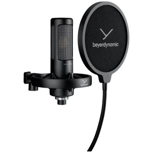 beyerdynamic M 90 PRO X pravi kondenzatorski mikrofon za kućno, projektno i studijsko snimanje (kardioidni) beyerdynamic M 90 PRO X glasovni mikrofon crna žičani slika