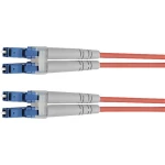 Staklena vlakna Svjetlovodi Priključni kabel [1x Muški konektor LC - 1x Muški konektor LC] 50/125 µ Multimode OM4 2 m Tele