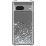 Case-Mate Twinkle Ombre stražnji poklopac za mobilni telefon Google Pixel 7a svjetlucavi efekt, prozirna