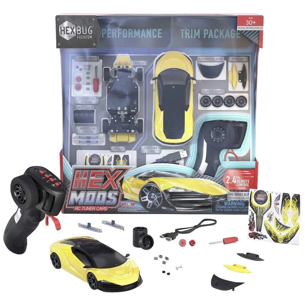 HexBug 501772 HEXMODS Pro Series Elite - Falcon 1:28 RC model automobila za početnike električni  sportski automobil slika