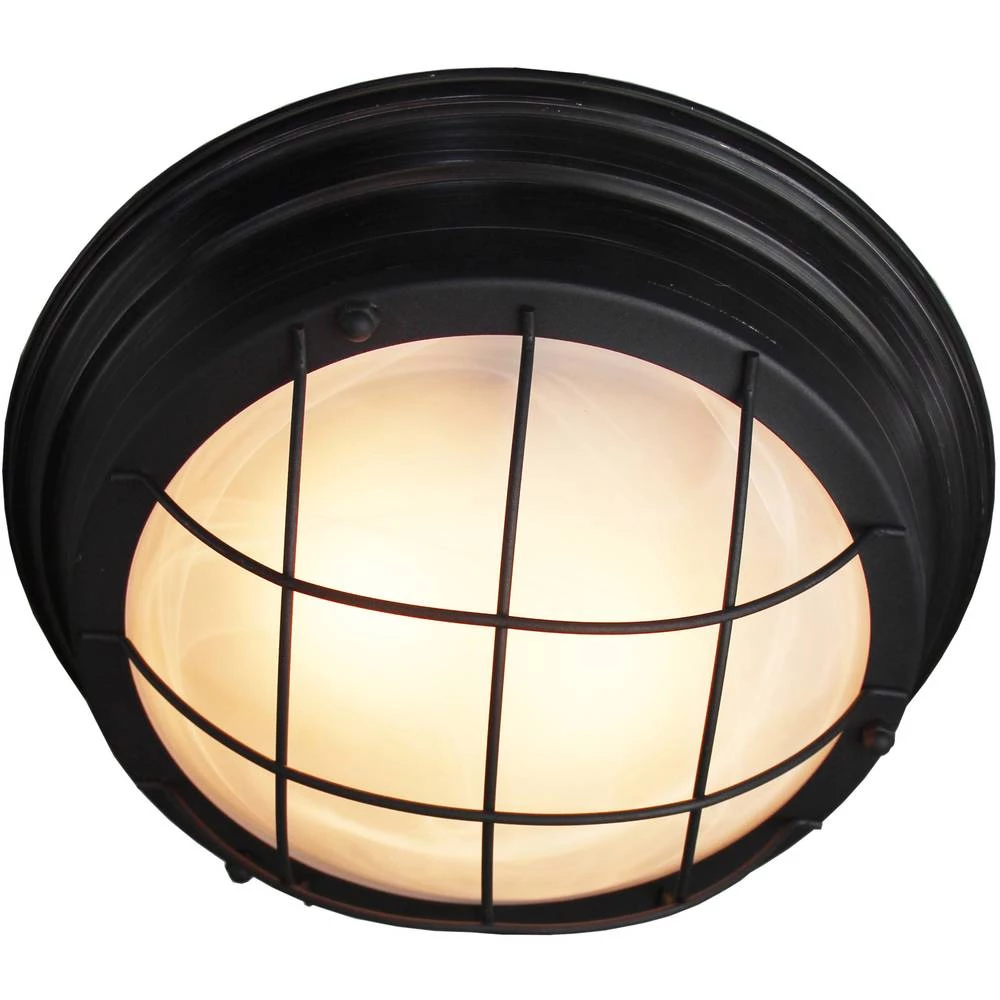 Stropna svjetiljka LED E27 50 W Brilliant Typhoon HK14372S06 Starinsko-crna boja slika