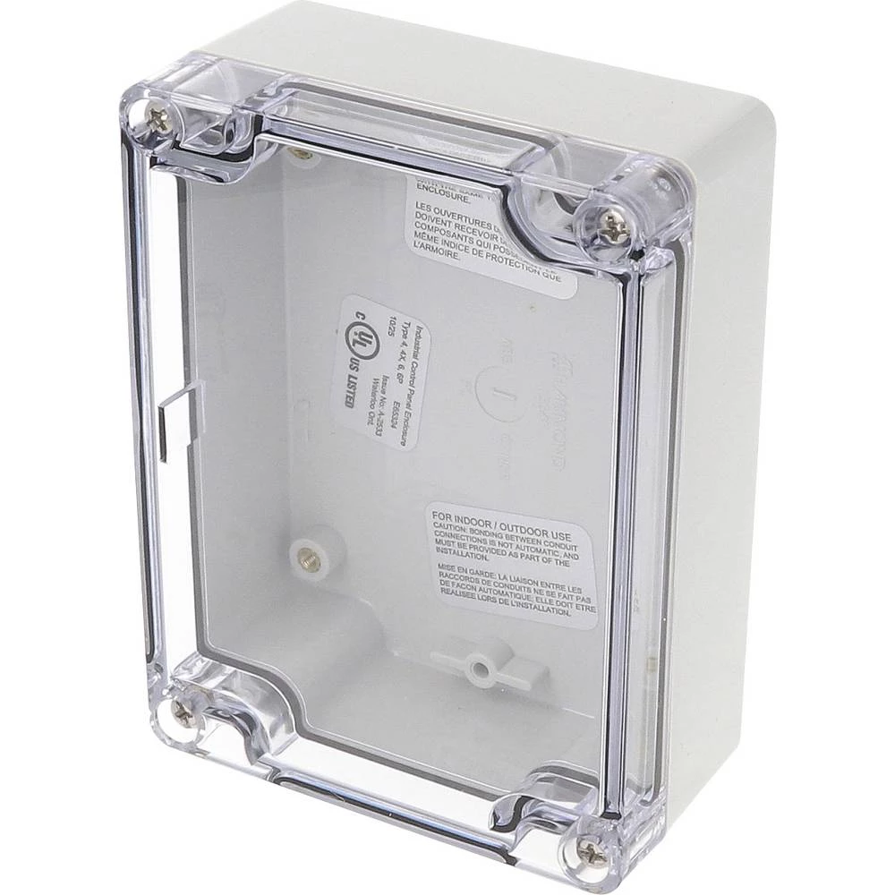 Hammond Electronics 1554FL2GYCL kućište 119 x 89 x 45 polikarbonat svijetlosiva 1 kom. slika