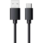 RealPower USB kabel USB 2.0 USB-A utikač, USB-C™ utikač 60.00 cm crna