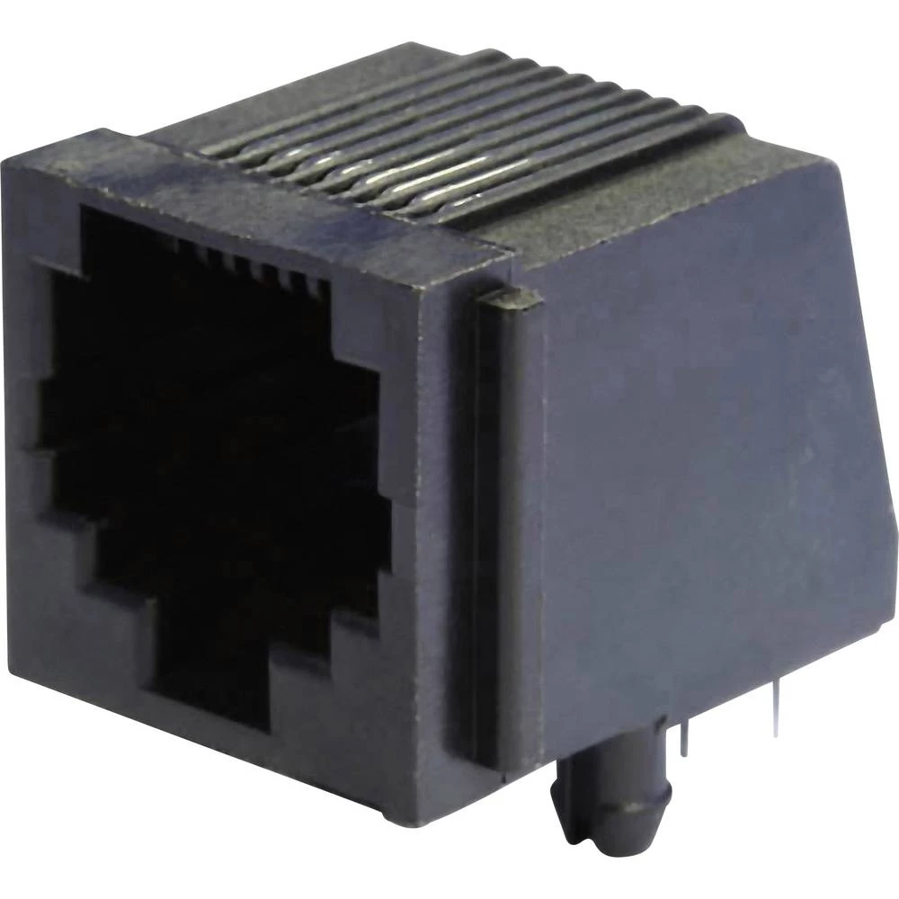 Ženski konektor, horizontalna ugradnja Crna econ connect MEB8/8P 90 ST slika