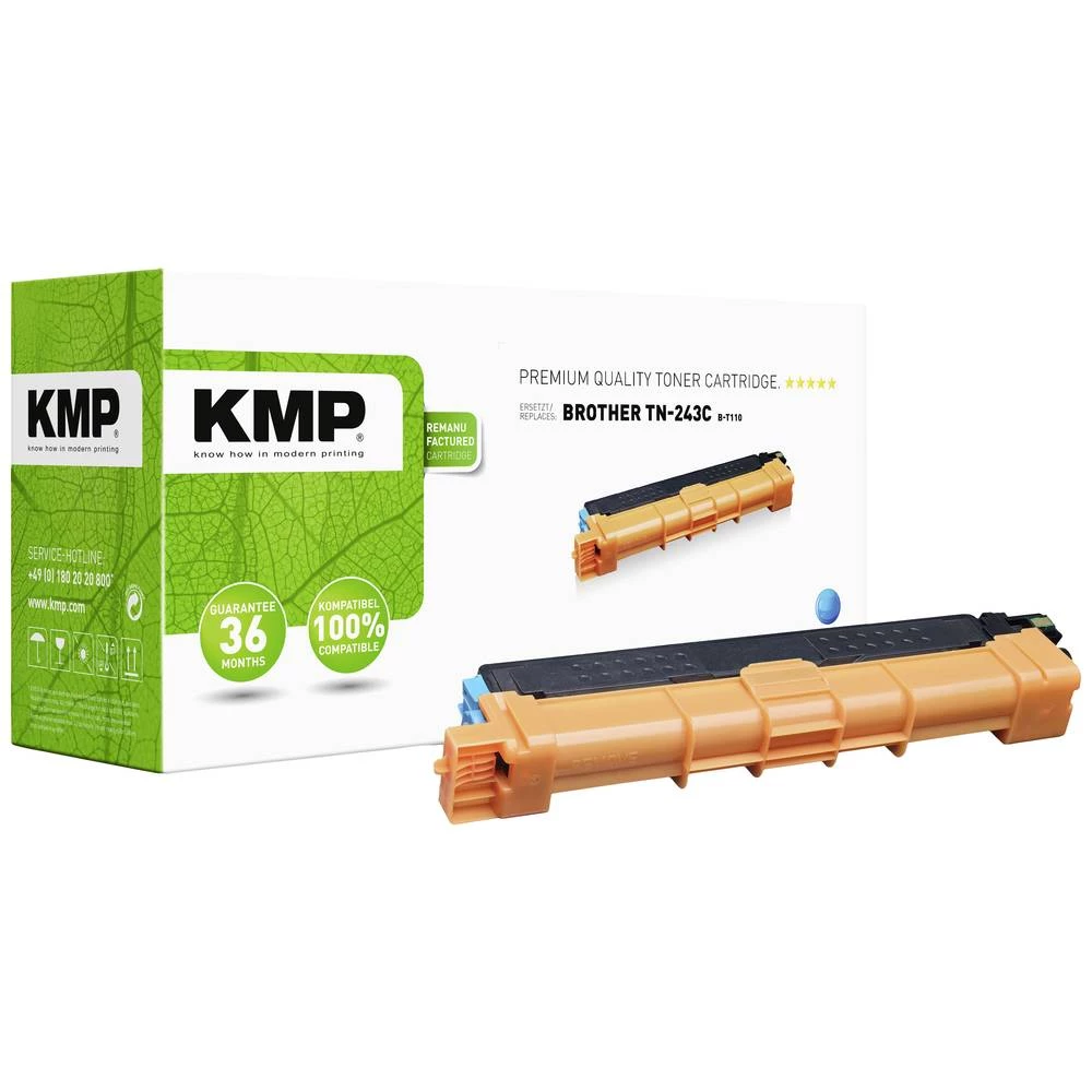 KMP toner zamijenjen Brother TN243C kompatibilan cijan  B-T110 slika