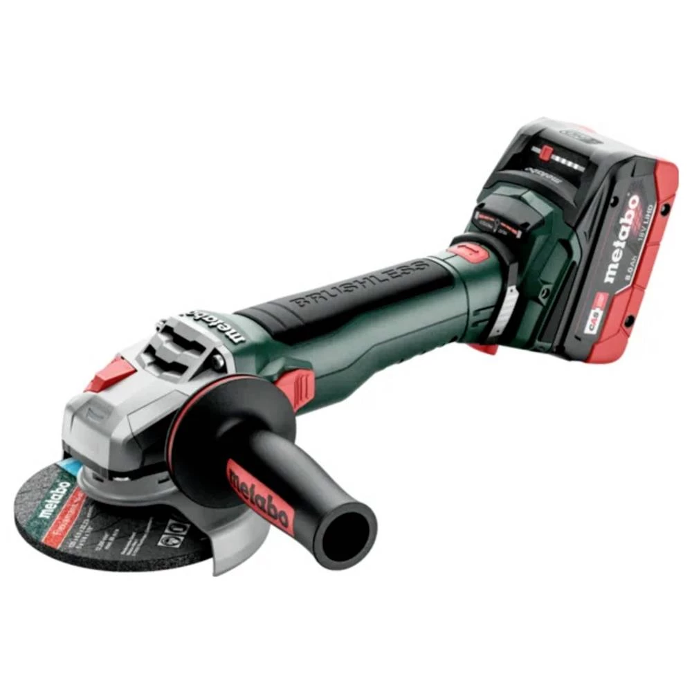 Metabo 613054810 akumulatorska kutna brusilica 125 mm 18 V 8 Ah slika