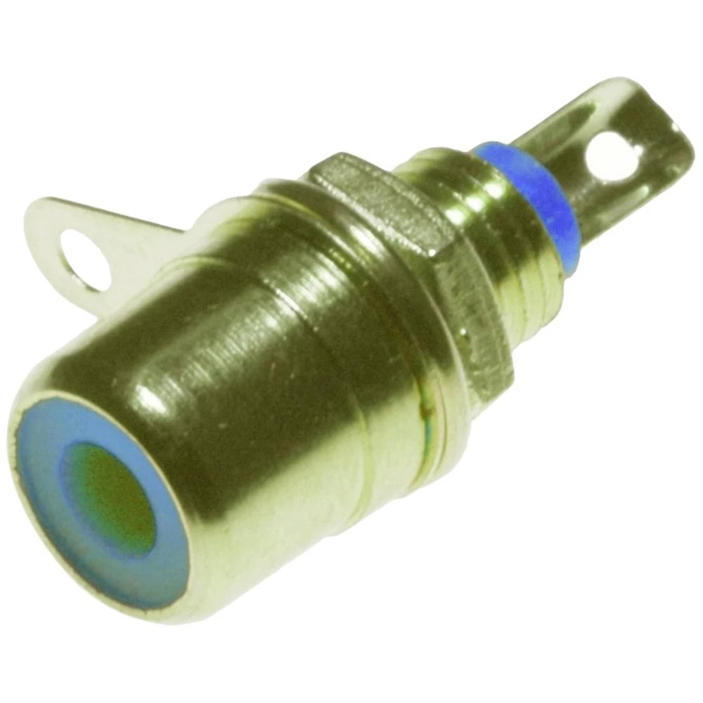 Lyndahl LKC003BL činč konektor    zlatna, plava boja 1 St. slika