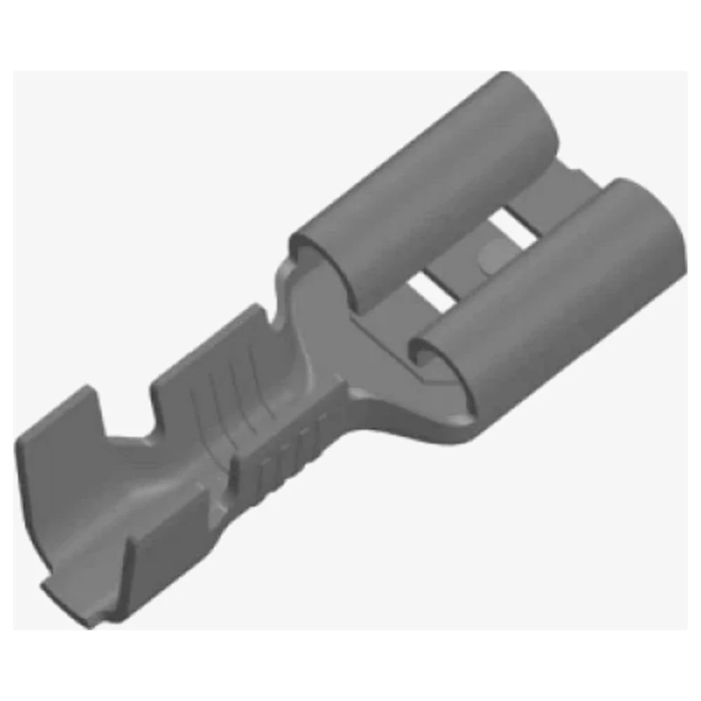 Vogt Verbindungstechnik 3835a.67 plosnate natične stupice Širina utikača: 6.30 mm Debljina utikača: 0.80 mm 180 ° neizol slika