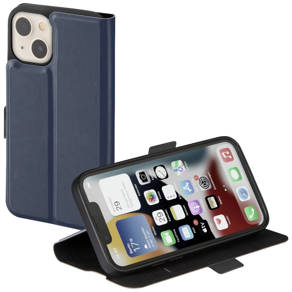 Hama Single2.0 Pogodno za model mobilnog telefona: iPhone 14 Plus, tamnoplava Hama Single2.0 knjižica Apple iPhone 14 Plus tamnoplava slika