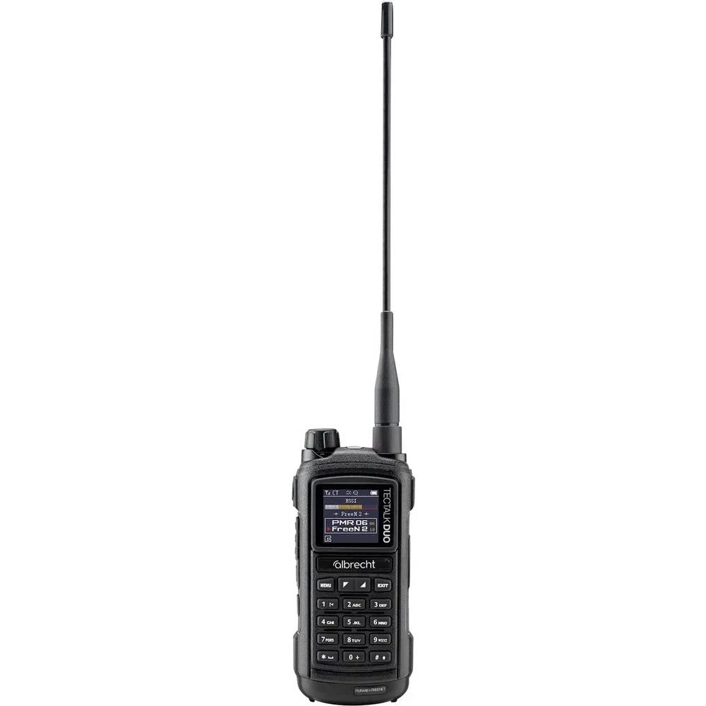 Albrecht Albrecht Tectalk Duo, PMR446 + Freenet (1W), Schwarz 29148 PMR/Freenet ručna radio stanica slika
