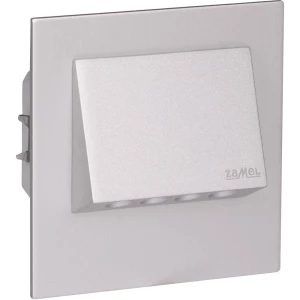 Zamel Navi 11-221-12 LED ugradbena zidna svjetiljka 0.42 W Toplo-bijela Aluminij boja slika