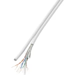Mrežni kabel CAT 6 SF/UTP 8 x 2 x 0.196 mm² Bijela TRU COMPONENTS 1567361 50 m