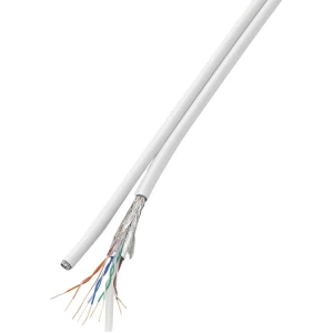 Mrežni kabel CAT 6 SF/UTP 8 x 2 x 0.196 mm² Bijela TRU COMPONENTS 1567361 50 m slika