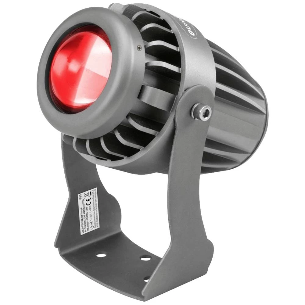 Eurolite LED IP PST-10W rot led pinspots Broj LED: 1 10 W crna slika