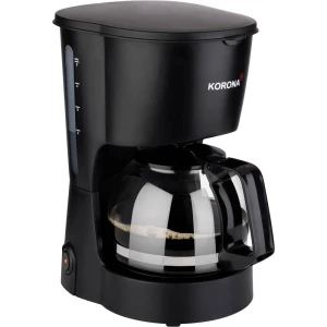 Korona aparat za kavu crna Kapacitet čaše=5 funkcija održavanje toplote, stakleni vrč slika