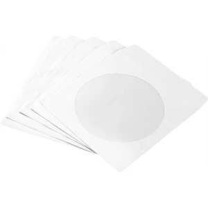 Basetech kutija za CD-je/DVD-je BT-2267609 bijela 50 St. slika