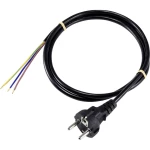 Sygonix SY-5178370 struja kabel za napajanje  crna 3 m
