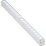 LED podžbukna svjetiljka s senzorom pokreta 2.2 W Dnevno svjetlo-bijela Goobay 55498 Srebrna