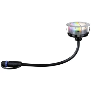 Plug &amp, Shine LED ugradna podna svjetiljka Smart Home Zigbee Floor RGBW jednostruko svjetlo IP67 RGBW 2W nehrđajući čelik Paulmann  94751 sustav rasvjete plug&shine  led vanjsko udubljeno svjetl... slika