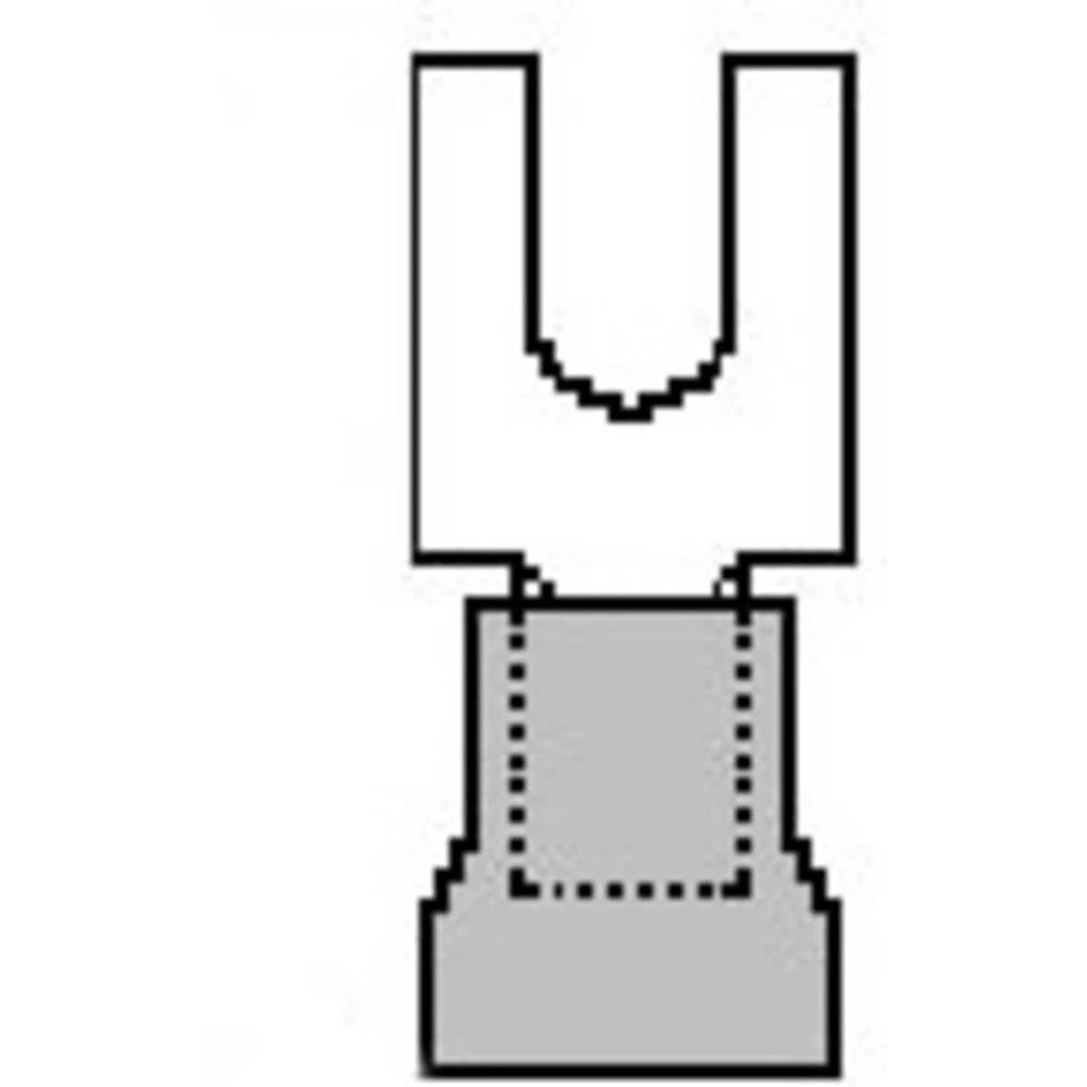 Molex 191310030 viljuškasta kabelska stopica       1500 St. slika