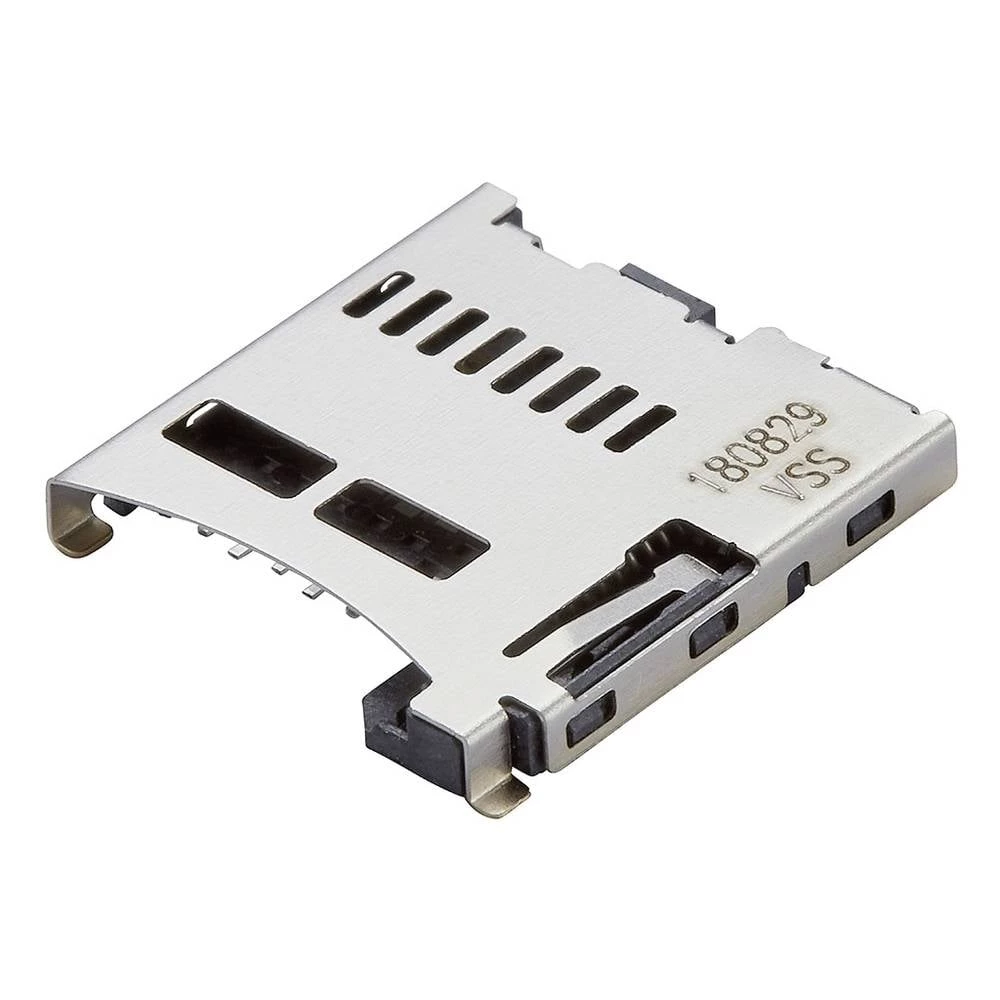 Molex utor za memorijsku karticu Ukupan broj polova 8 Raster: 1.1 mm 473521001 1 St. Tape on Full reel slika